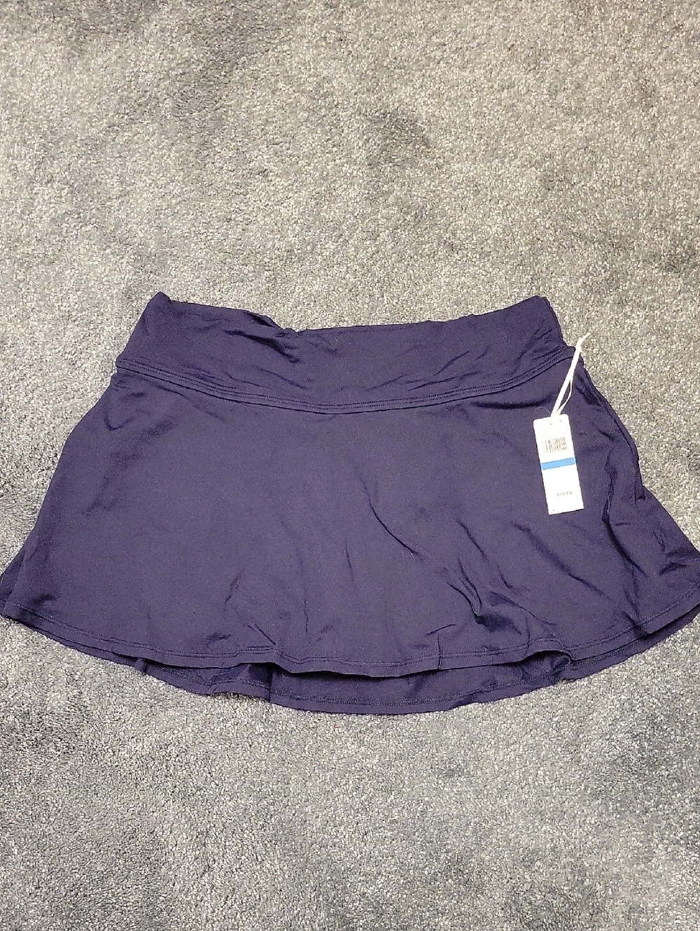 Anne Cole Navy Flared Skater Skort